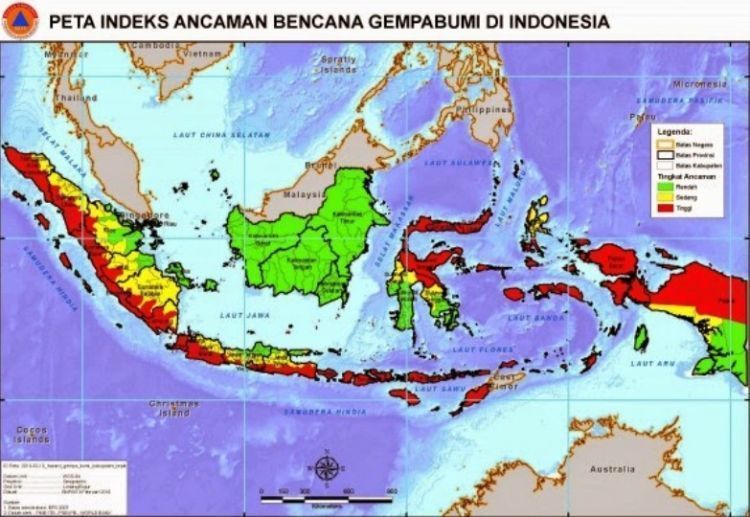 Aman dari zona gempa bumi