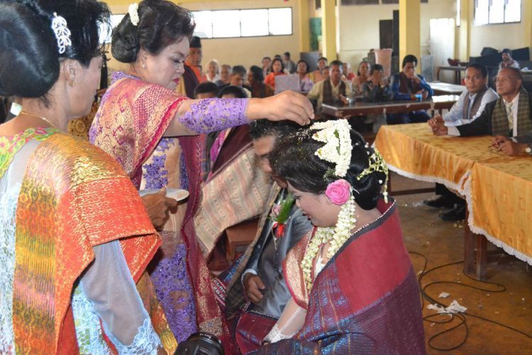 Saat prosesi mangulosi