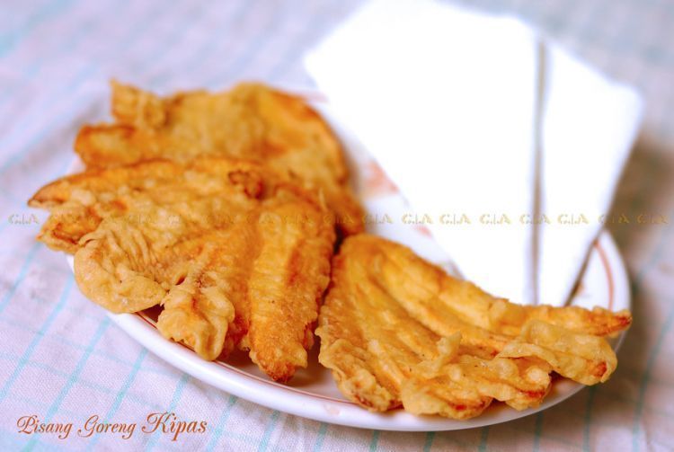resep gorengan Pisang goreng kipas yang nikmat