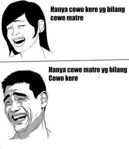 Kamu aja kalik yang emang kere