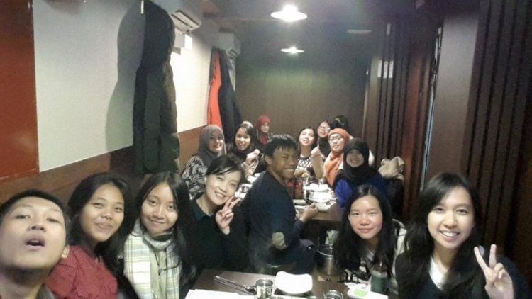 Mahasiswa Indonesia di Kyung Hee University (dok. Pribadi)