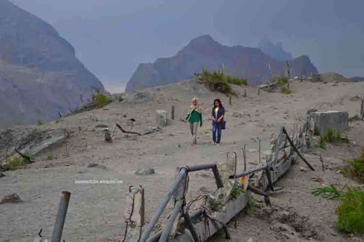 Jalan menuju Kelud