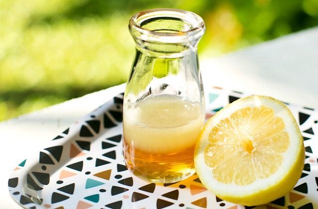 Honey lemon shot