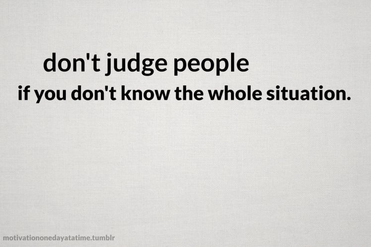 jangan suka judge