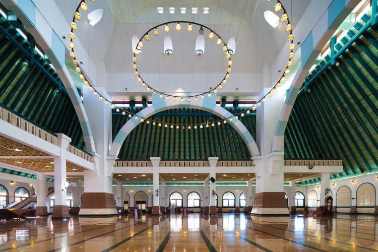 Interior Masjid Agung Jawa Tengah