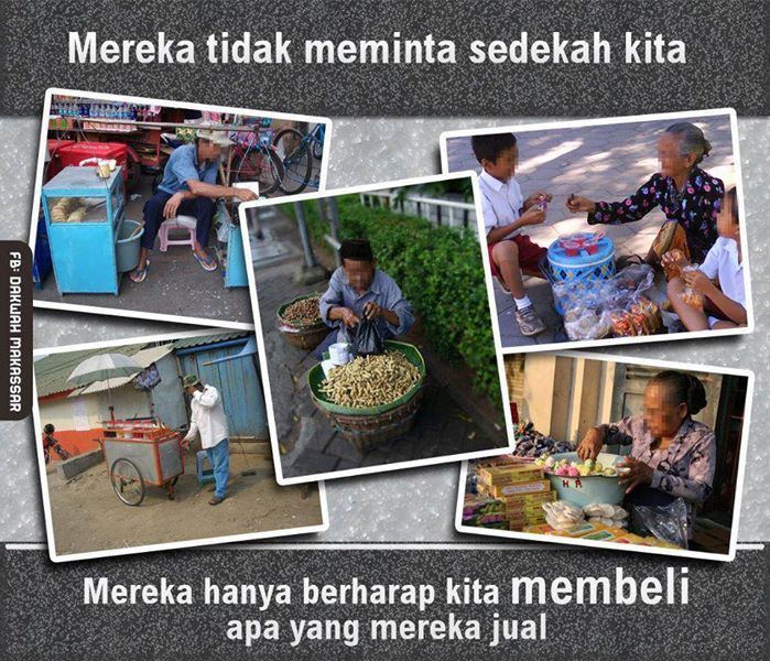 Mereka hanya berharap kita membeli