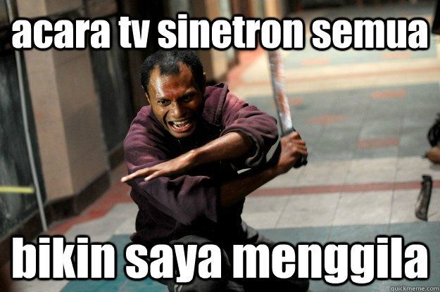 Sinetron yang panjang dan berliku