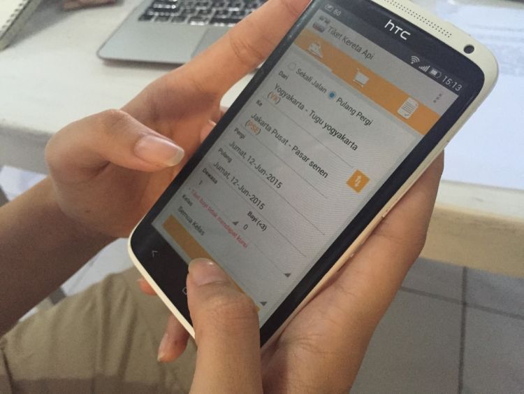 Pesan tiket secara online