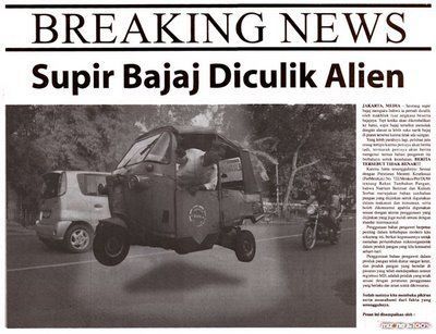 Kenapa bajaj yang diculik?