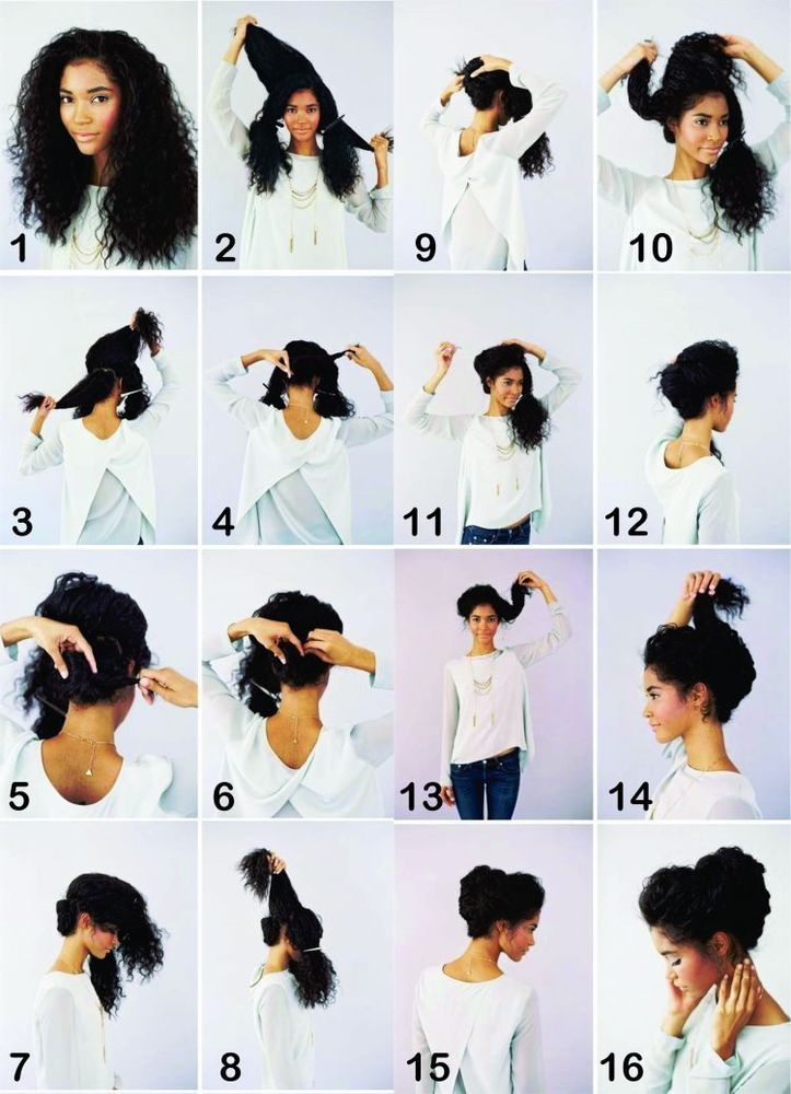 Gaya rambut manis nan romantis