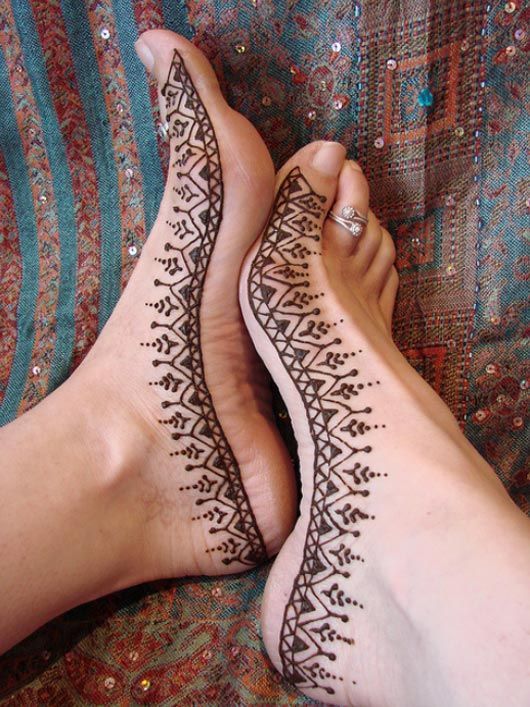 Tanpa Harus Lihai Menggambar, 10 Desain Tato Henna Ini ...