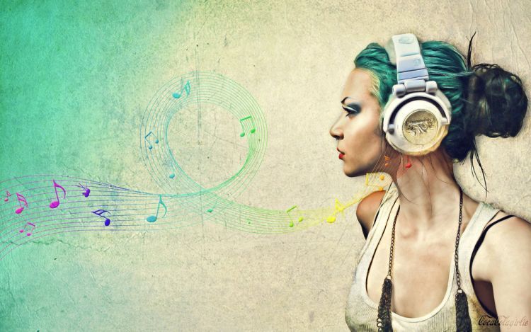 Dengerin musik juga bisa