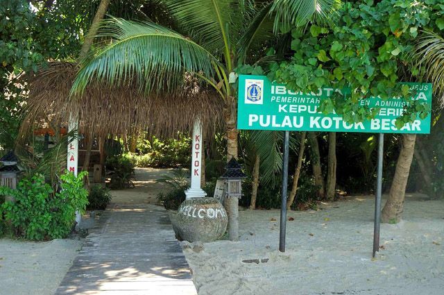 salah satu Resort di Kepulauan Seribu
