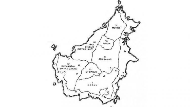 Mengenal 7 Rumpun Suku Dayak di Pulau Kalimantan