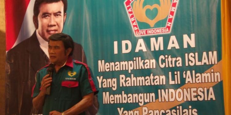 Bukan Parodi Bukan Guyonan, Rhoma Irama Dirikan Partai Idaman. TERLALU! 23 Deklarasi Partai Idaman pada hari Sabtu lalu
