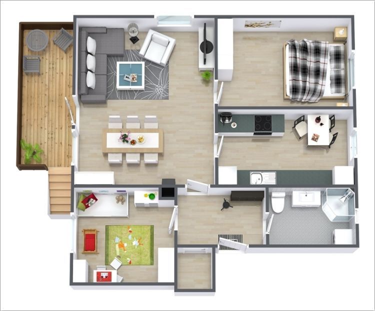 Kamu Punya Rumah Minimalis Nyaman 10 Desain Layout Sederhana Keluarga