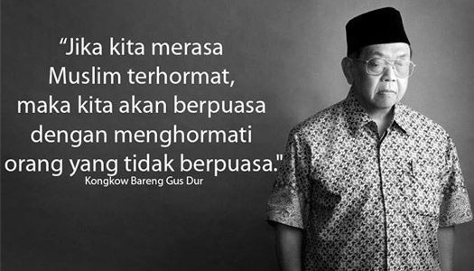 Menghormati yang gak puasa
