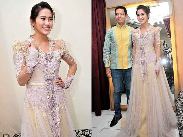 Kebaya pernikahan cantik dan indah