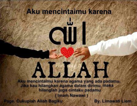 Cinta karena Allah yang Membawa Kita Harus Bersabar