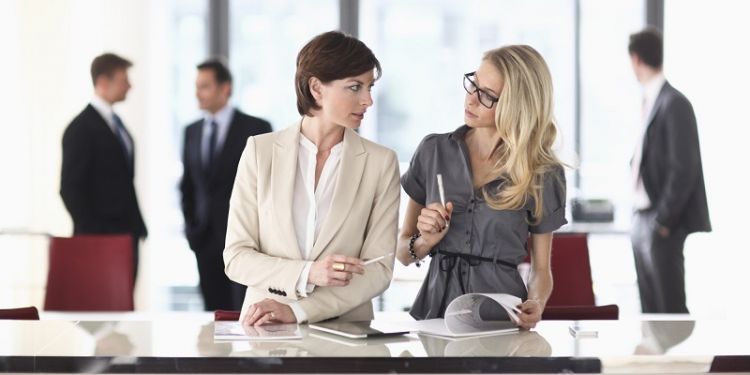 Business colleagues in meeting