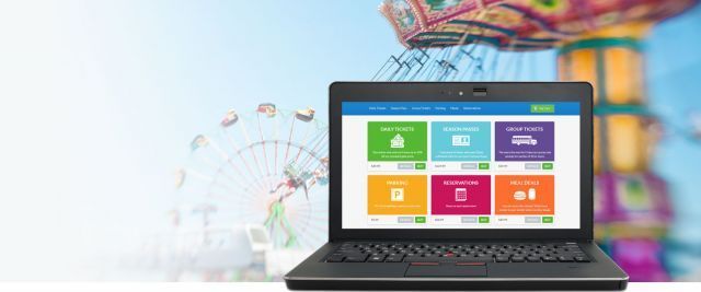 Pembelian tiket online di website