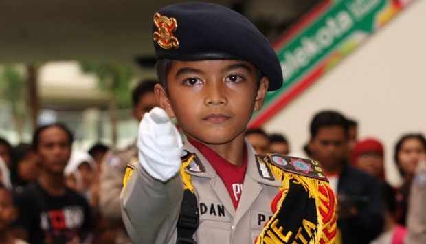 Dari kecil memang cita-cita jadi polisi