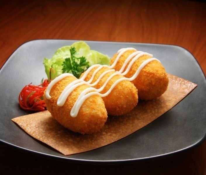 kroket putih telur