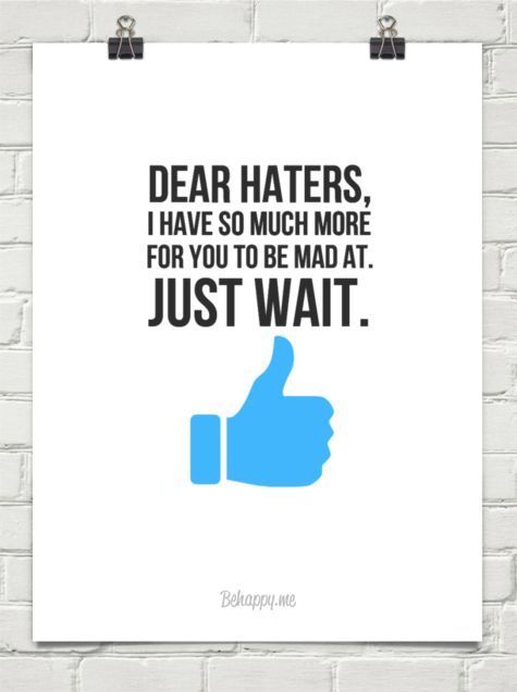 5 Manfaat Kita Memiliki Haters