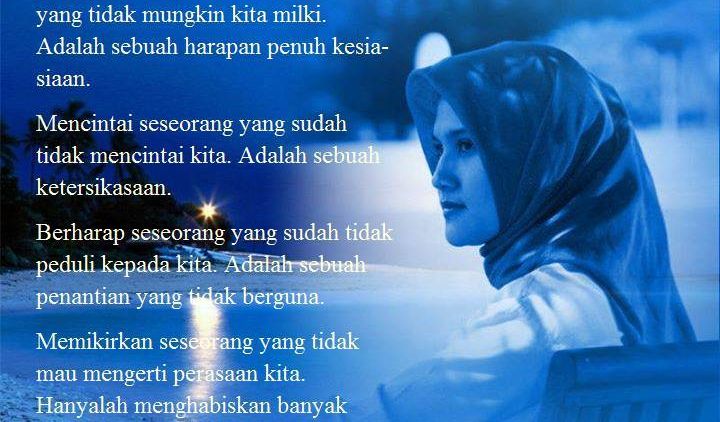 Mungkin Aku Terlalu Berlebihan. Padahal Belum Tentu Kamu Mencintaiku
