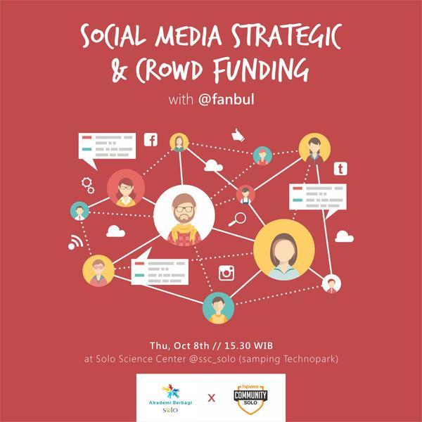 Kelas Akber108 Social Media Strategic and Crowd Funding