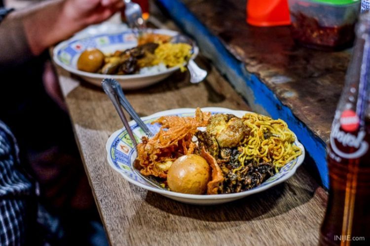 Nasi cumi Pasar Atom