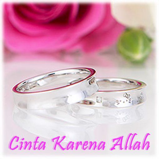 aku mencintai Engkau karena Allah Ibu....