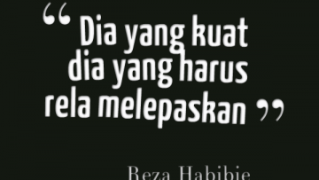Kepada Kamu yang Sudah Melangkah Jauh