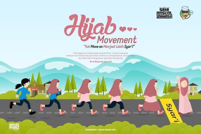 Hijab, juga bisa jadi pengontrol diri (khusus cewek loh ya)