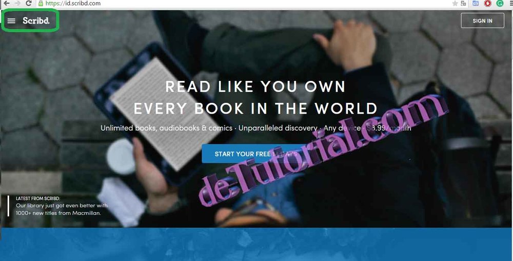 Cara Download File di Scribd Tanpa Login dan Uploading