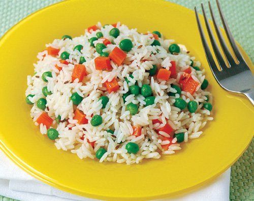nasi putih lauk sayur