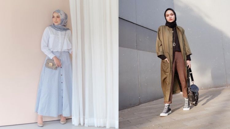 Berikut Inspirasi OOTD ala Hijabers Indonesia. Keren Banget dan Layak Dicoba!