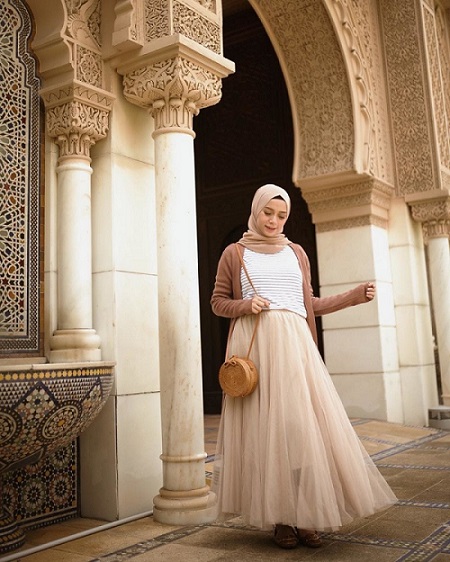 outfit warna netral