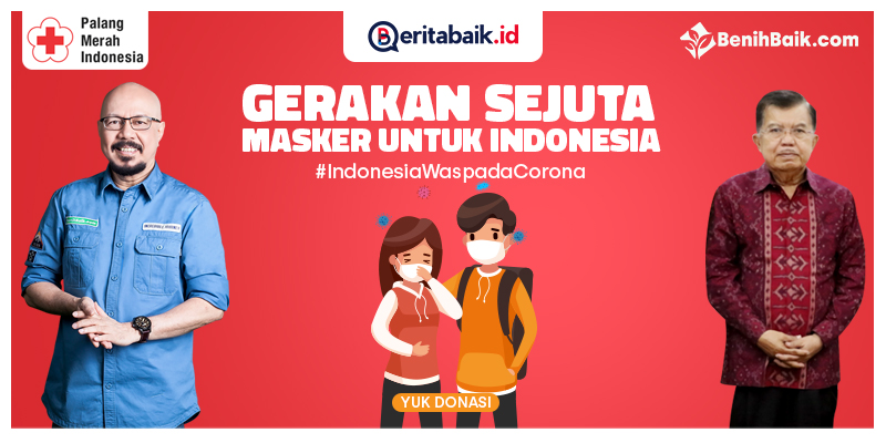 Sejuta Masker untuk Indonesia