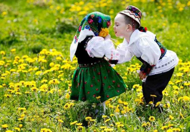 Romanians celebrating Valentine's Day