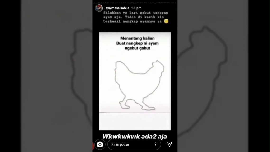 Tantangin Tangkap Ayam