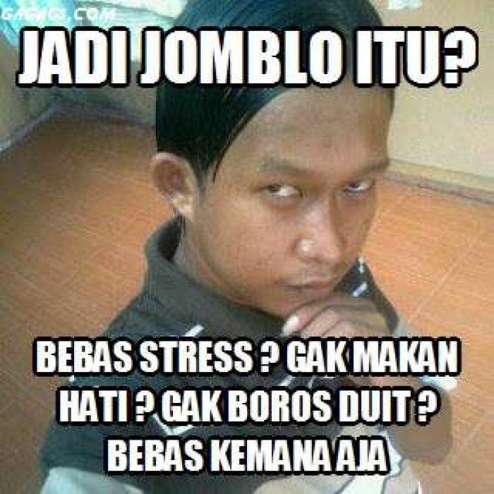 bebas stres kalau jomblo