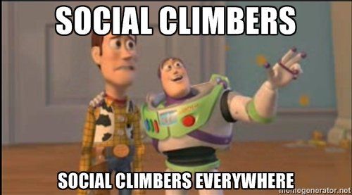 Social Climber Ala Mahasiswa