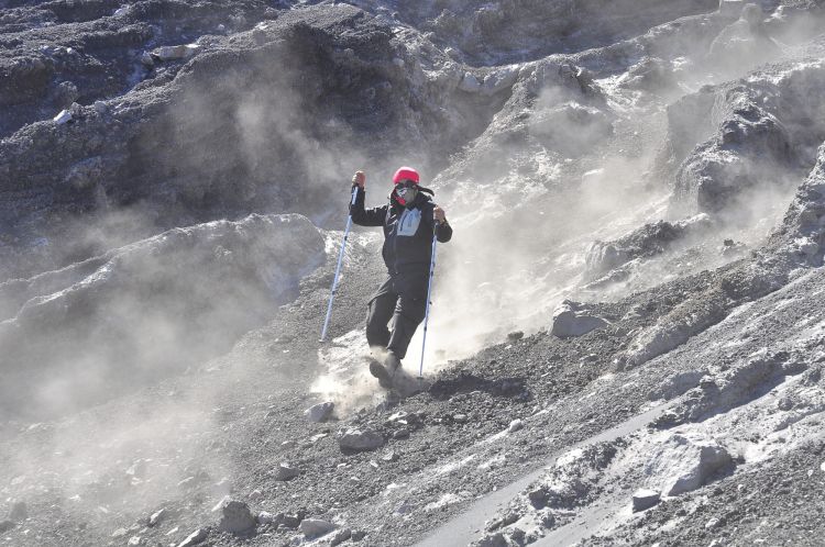 Kan ada trekking pole...