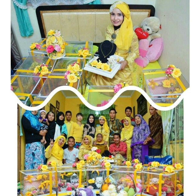 senadakan warna baju dan seserahan