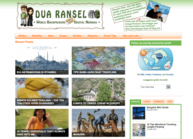Homepage duaransel