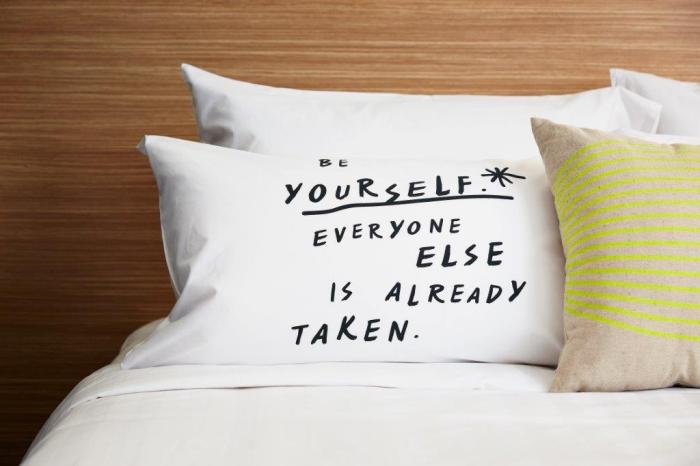 Be yourself.