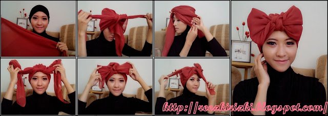 Hijab pita yang unyu..