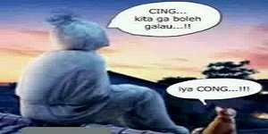 Pocong dan Kucing kok galau