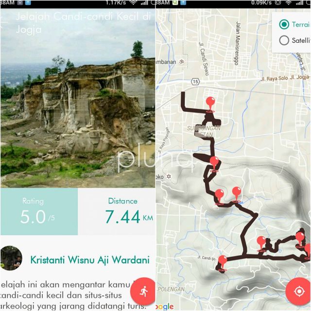Jelajah candi kecil di jogja